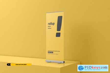 Rollup or x-banner mockup