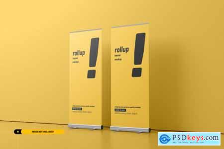 Download Rollup or x-banner mockup » Free Download Photoshop Vector ... PSD Mockup Templates