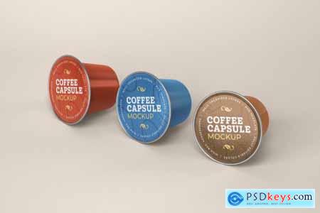 Coffee Capsule Mockup Packaging 5135762