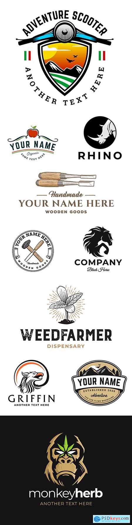 Brand name company logos business corporate design 15