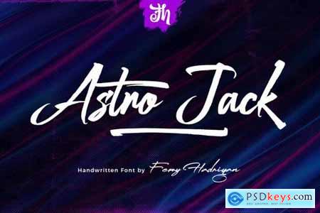 Astro Jack - Handwritten Font