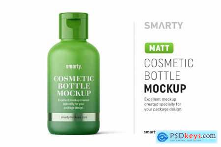 Matt cosmetic bottle mockup 4824474