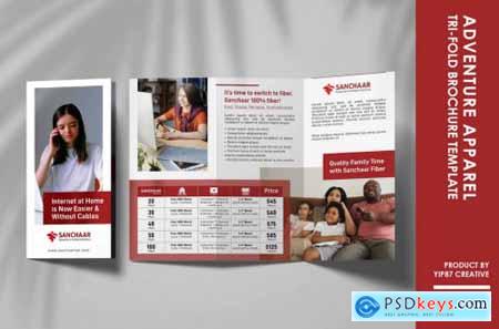 Internet Provider Promotional Trifold Brochure