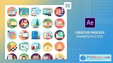 Creative Process Animation Icons After Effects 27541664