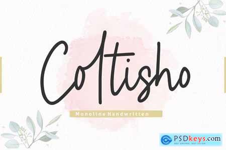 Coltisho YH - Handwritten Font