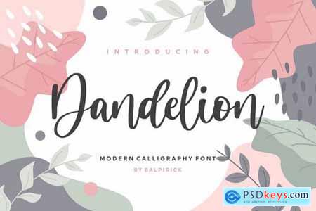 Dandelion YH - Modern Script Font