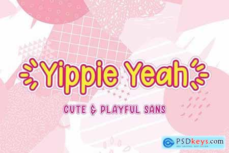 Yippie Yeah - Playful Sans