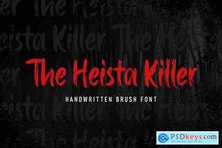 The Heista Killer - Handwritten Brush