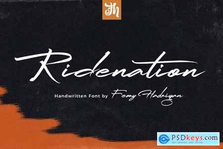Ridenation - Handwritten Font 5123463