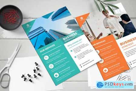 Business Strategy Flyer Template