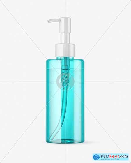Cosmetic Bottle with Pump Mockup 63018