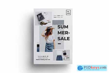 Summer Sales Fashion Flyer