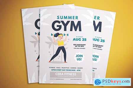 Summer Gym Flyer