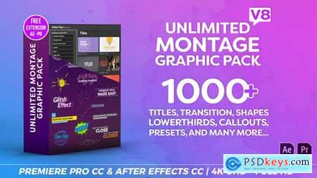 Montage Graphic Pack Titles Transitions Lower Thirds and more V8.2 23449895