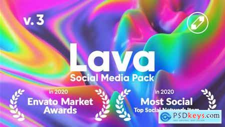 Lava Social Media Pack V3 24118486
