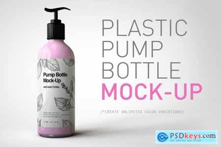 Plastic Pump Bottle Mock-Up 4823852