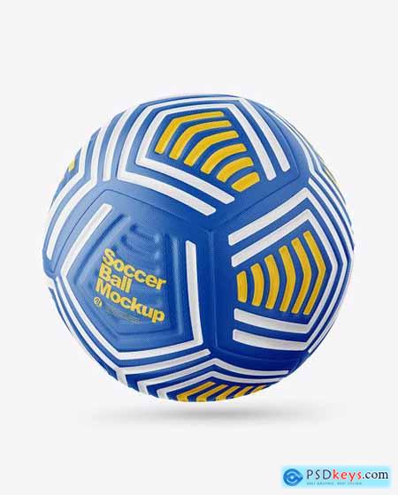Download Modern Soccer Ball Mockup Front View 63291 Free Download Photoshop Vector Stock Image Via Torrent Zippyshare From Psdkeys Com