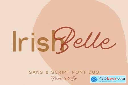 Irish Belle - Script & Sans Duo 5133269