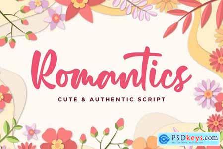 Romantics - Cute & Authentic Script
