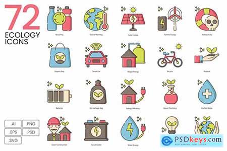 72 Ecology Icons