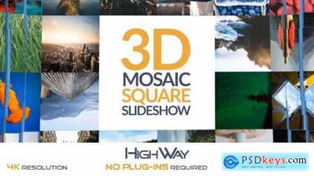 3D Mosaic Square Slideshow 19412243