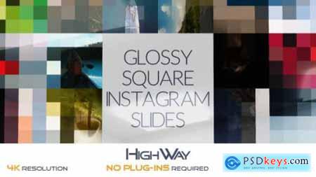 Glossy Square Instagram Slides 17120559