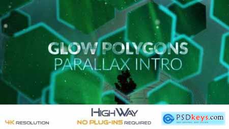 Glow Polygons Parallax Intro 19582790