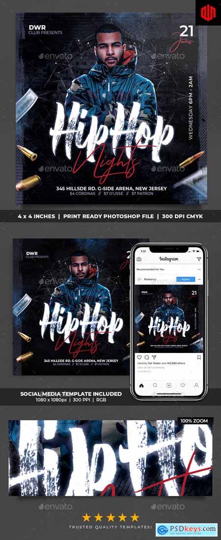 Hip Hop Nights Flyer 25571467