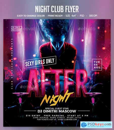 Night Club Flyer 25393621