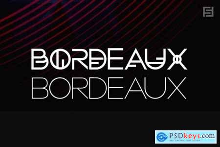 BORDEAUX - Custom Hybrid Display Typeface
