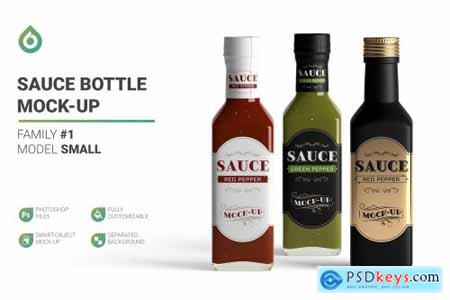 Sauce Bottle Mockup 4825815