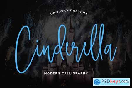 Cinderella Beautiful Calligraphy Font