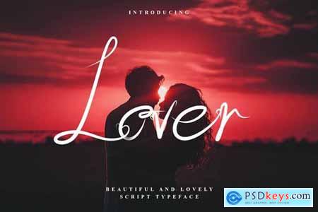 Lover - Romantic Valentine Script