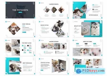 Petshops - Powerpoint Google Slides and Keynote Templates