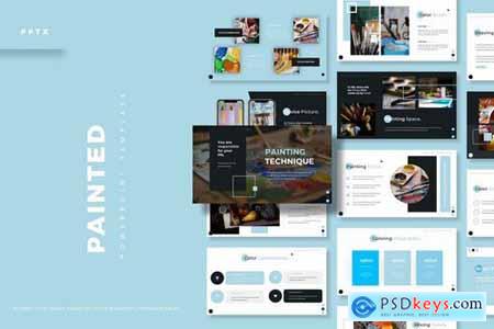 Painted - Powerpoint Google Slides and Keynote Templates