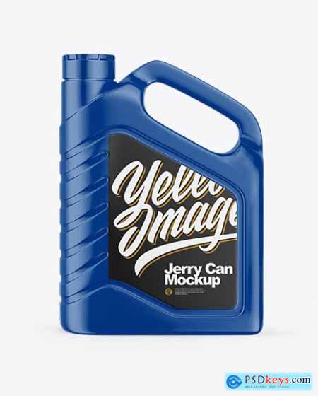 Plastic Jerry Can Mockup 63350