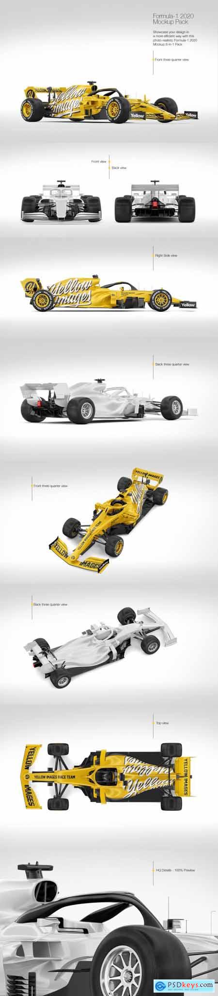 Formula-1 2020 Mockup Pack