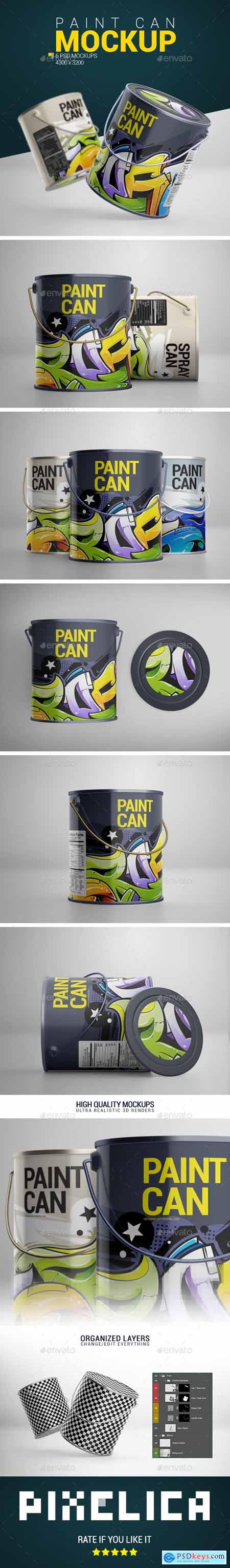 Paint Can Mockup 24030529