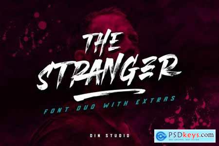 Stranger Font Duo + Extras