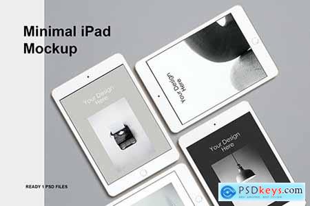 Minimal iPad Mockup