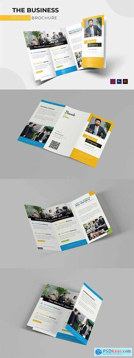 Business - Trifold Brochure Template