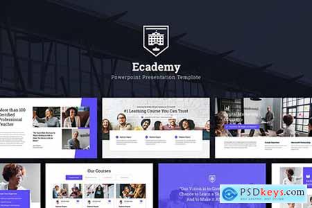 Ecademy - Powerpoint and Keynote Templates