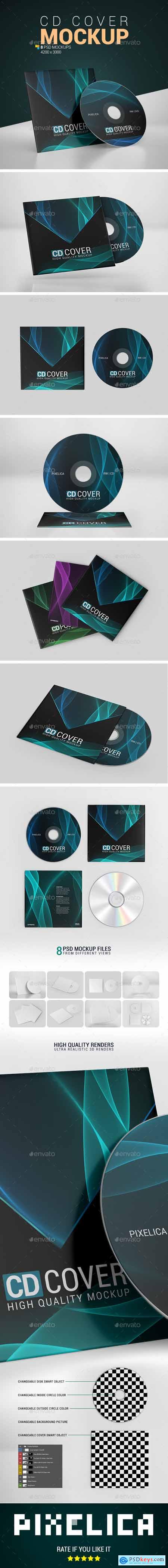 CD Cover Mockup 24721076