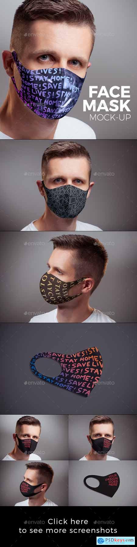 Face Mask Mock-up 27534854