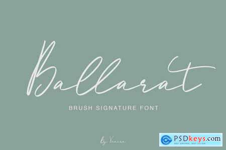Ballarat Brush Signature Font