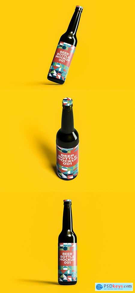 Beer Bottle Mockup 001