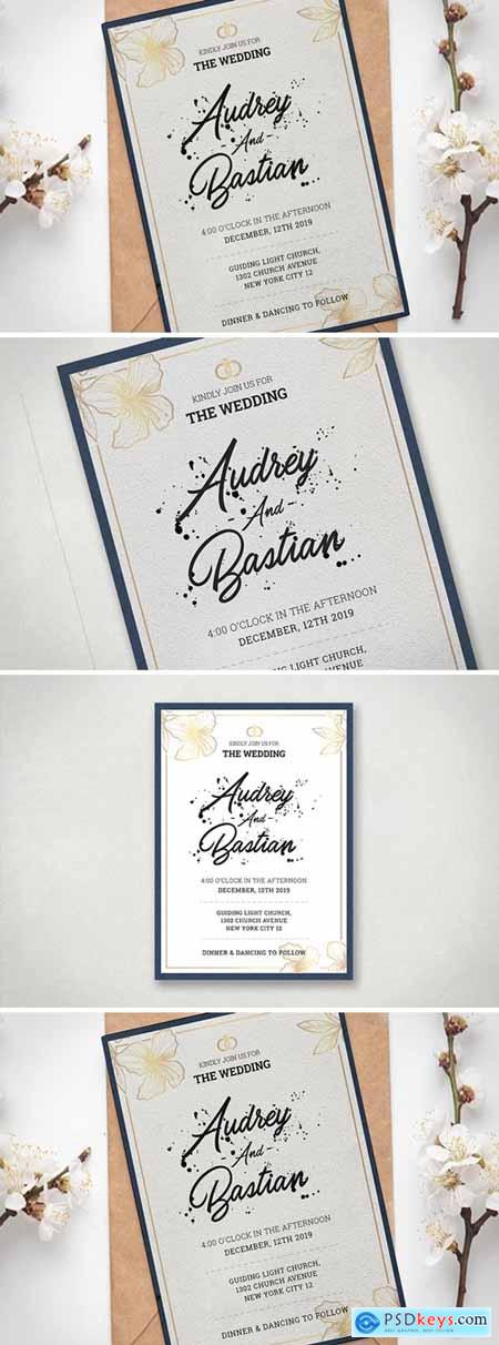 wedding invitations templates for photoshop