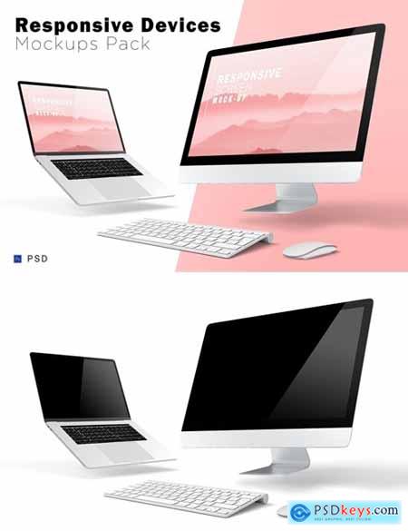 Responsive Devices Mockups Pack