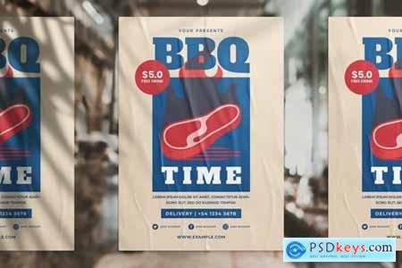 BBQ Promotion Flyer