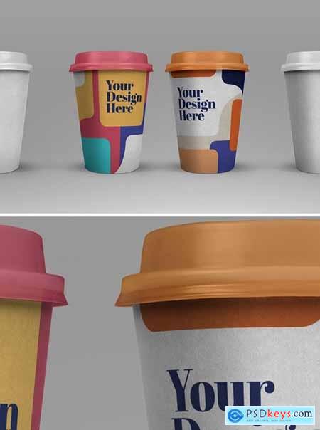 Take out Cup Coffee Mockup